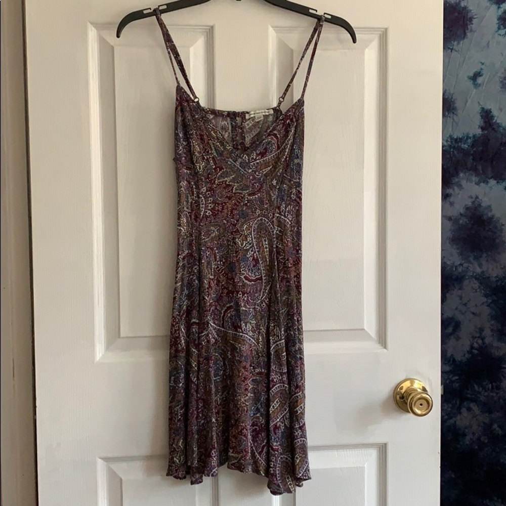 American Eagle Paisley Boho Dress